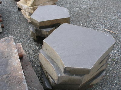 Black Basalt Loaf-cut Step Treads