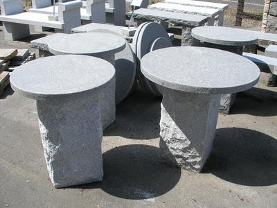Sculpture Pedestals on Garden Furniture And Elements   Granite And Basalt Pedestals   Tables