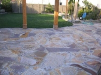 Patio using Three Rivers Flagstone 1-2