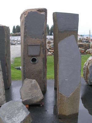 Columnar Basalt Mailbox