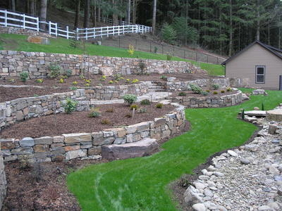 Idaho Mountain - Drystacked Terraces