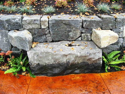 Natural Stone Bench