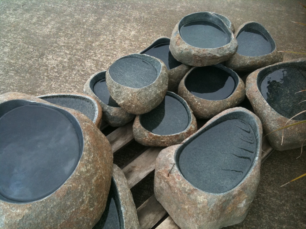 Ishi Bachi (Stone Bowls) Japanese Stone Lanterns & Basins