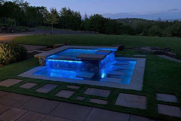 Image 3 Inviting fountain by Peterson Landscape Services, Corvallis, OR