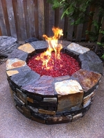 Firepit by Gaia Landscape thumbnail