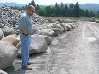 Image Santiam River Boulders