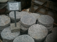 Round Granite Stepping Stones