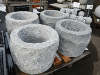 Rough Hewn Granite Basins