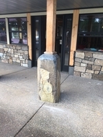 Image Basalt Column Post Bases - NEW ITEM!